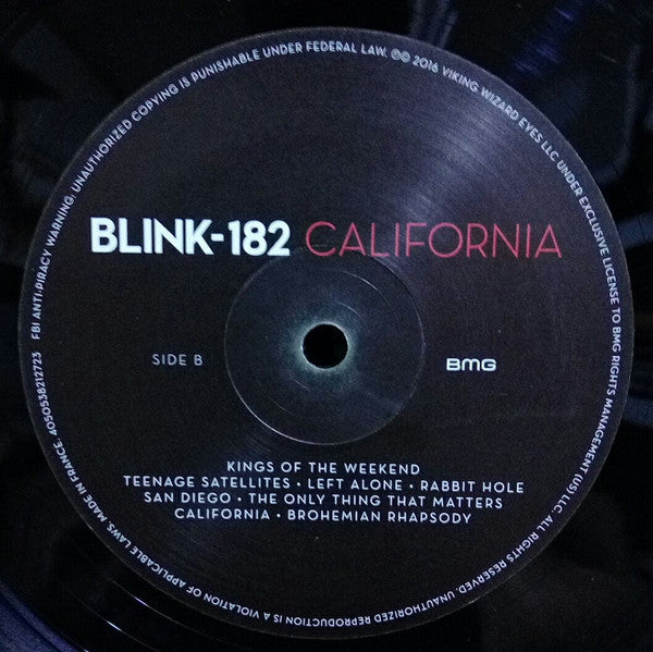 Blink-182 – California LP vinyl record, image 4 of 8