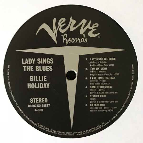 Billie Holiday – Lady Sings The Blues LP vinyl record, image 4 of 5