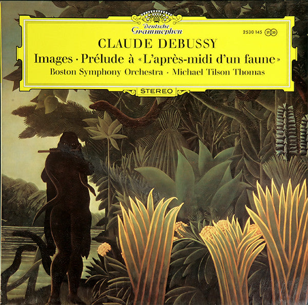 Claude Debussy, Boston Symphony Orchestra, Michael Tilson Thomas – Images - Prélude À "L'Après-midi D'un Faune" LP vinyl record, image 1 of 2
