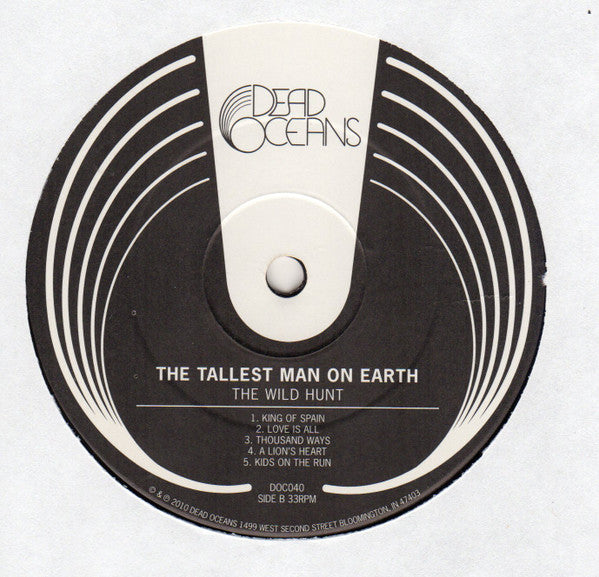 The Tallest Man On Earth – The Wild Hunt LP vinyl record, image 4 of 6