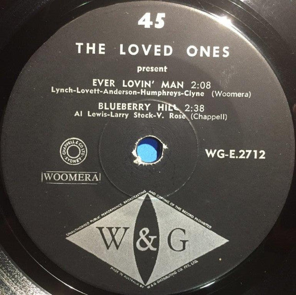 The Loved Ones – The Loved Ones 7" vinyl record, image 3 of 4