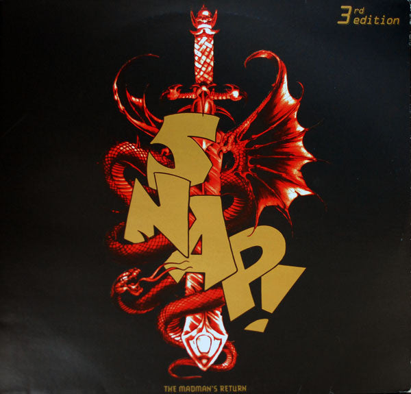Snap! – The Madman's Return (3rd Edition) LP vinyl record, image 1 of 6