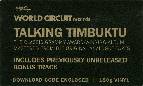 Ali Farka Touré, Ry Cooder – Talking Timbuktu (2xLP) LP vinyl record, image 9 of 10