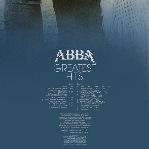 ABBA – Greatest Hits LP vinyl record, image 3 of 6