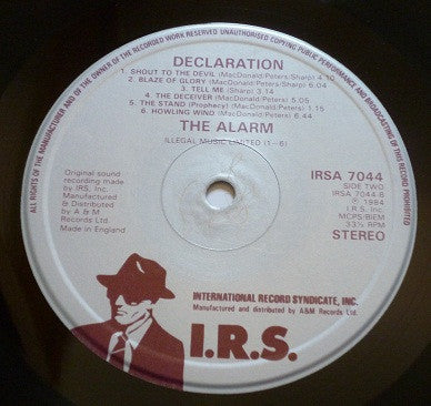 The Alarm – Declaration LP vinyl record, image 4 of 4