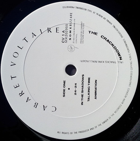 Cabaret Voltaire – The Crackdown LP vinyl record, image 6 of 9