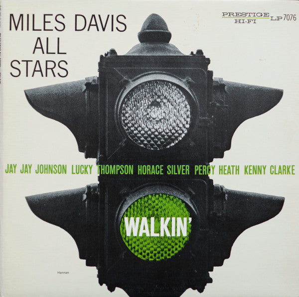 Miles Davis All Stars – Walkin' LP vinyl record, image 1 of 4