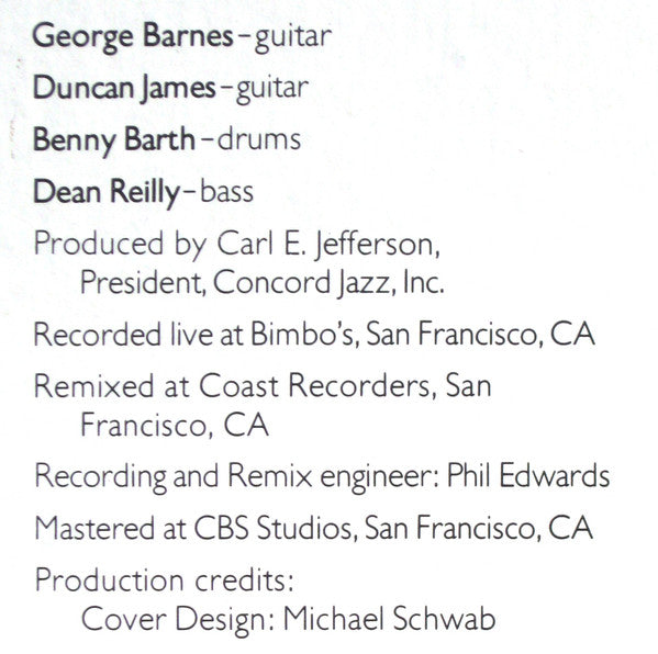 George Barnes Quartet – Blues Going Up LP vinyl record, image 7 of 7