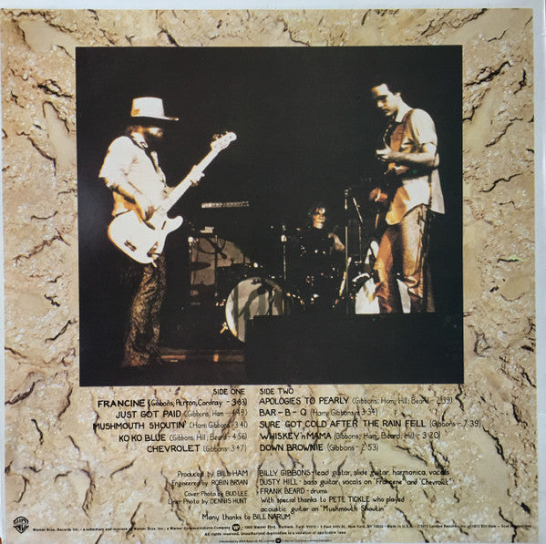 ZZ Top – Rio Grande Mud LP vinyl record, image 2 of 4