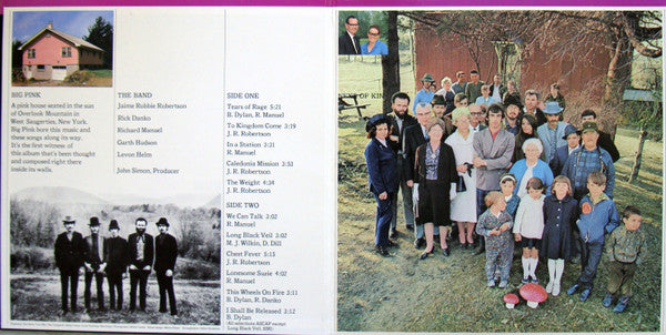 The Band – Music From Big Pink LP vinyl record, image 2 of 5