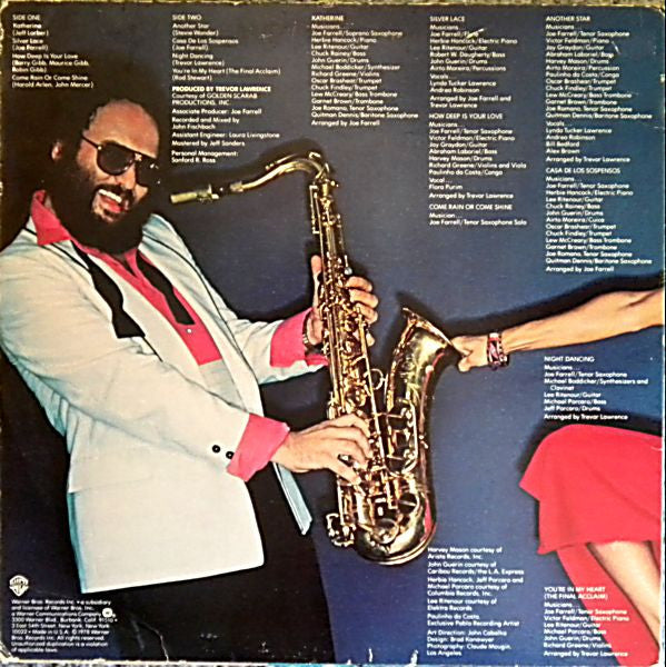 Joe Farrell – Night Dancing LP vinyl record, image 2 of 4