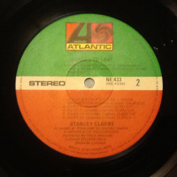 Stanley Clarke – Journey To Love LP vinyl record, image 4 of 4