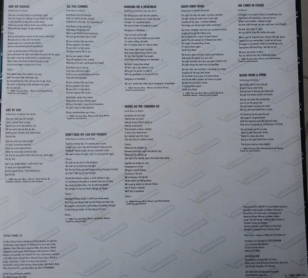The Hooters – Nervous Night LP vinyl record, image 4 of 7