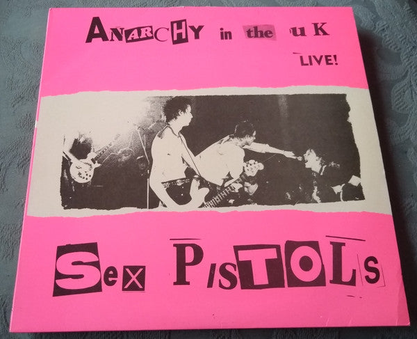 Sex Pistols – Anarchy In The UK - Live LP vinyl record, image 6 of 7