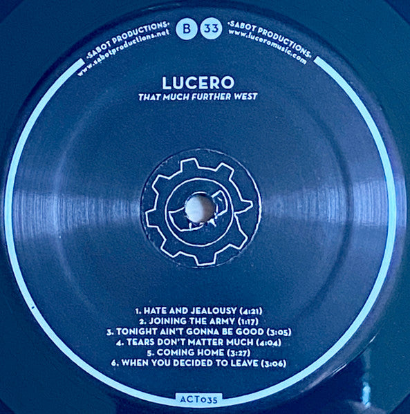 Lucero – That Much Further West (2xLP) LP vinyl record, image 6 of 8