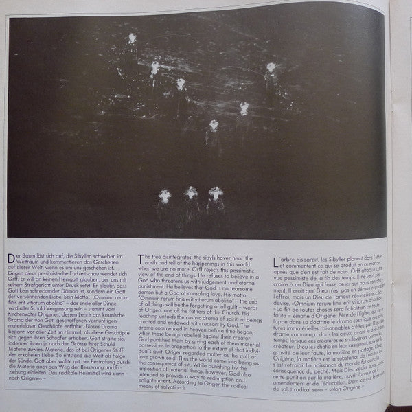 Carl Orff, Herbert von Karajan – De Temporum Fine Comoedia LP vinyl record, image 9 of 10