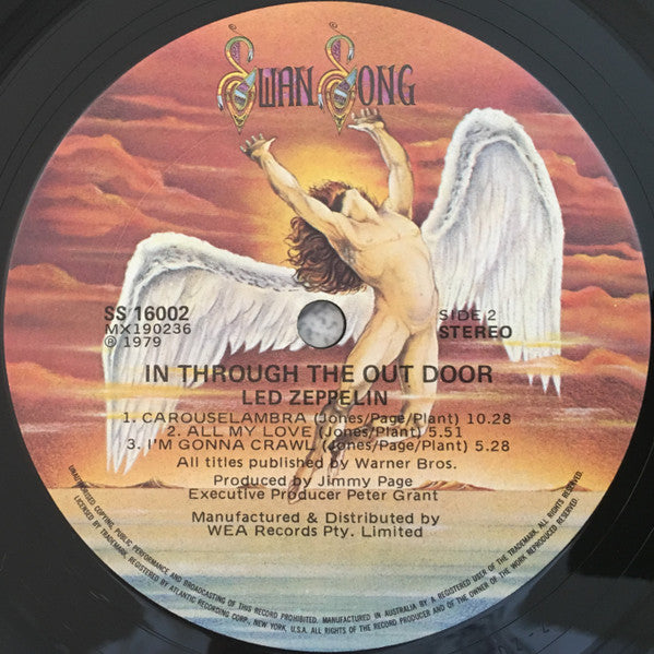Led Zeppelin – In Through The Out Door LP vinyl record, image 4 of 8