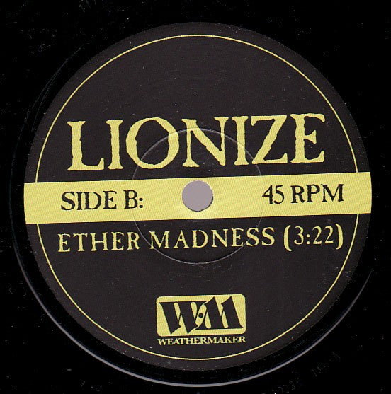 Clutch, Lionize – Run, John Barleycorn, Run / Ether Madness 7" vinyl record, image 4 of 4