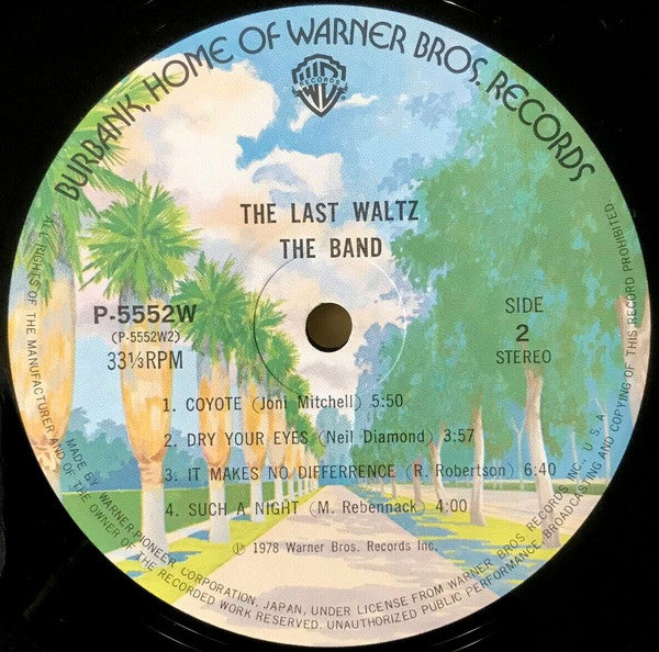 The Band – The Last Waltz (3xLP) LP vinyl record, image 4 of 10