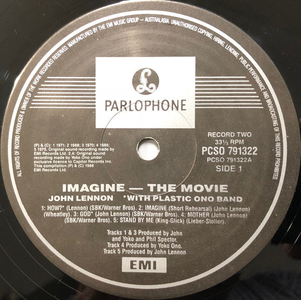John Lennon – Imagine (Music From The Motion Picture) (2xLP) LP vinyl record, image 7 of 8