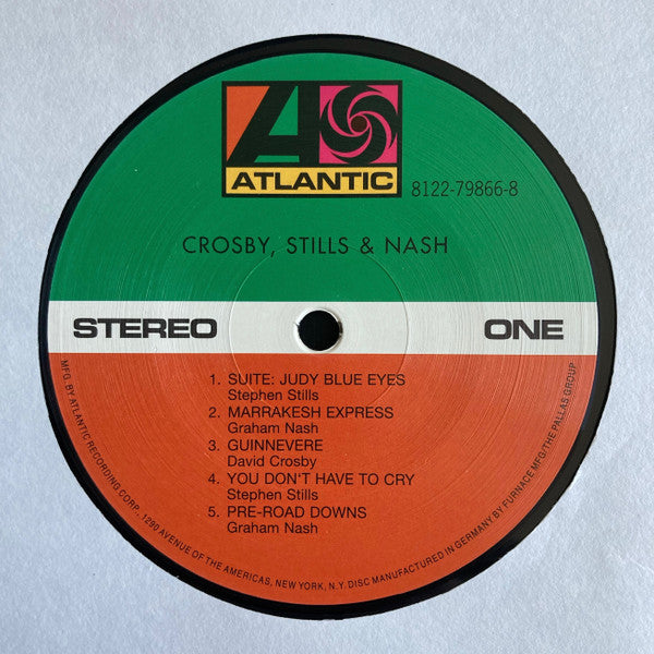 Crosby, Stills & Nash – Crosby, Stills & Nash LP vinyl record, image 6 of 8
