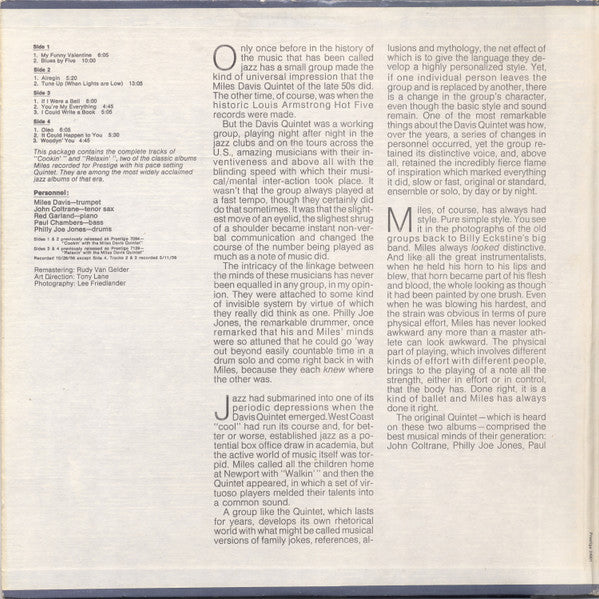 Miles Davis – Miles Davis (2xLP) LP vinyl record, image 2 of 9