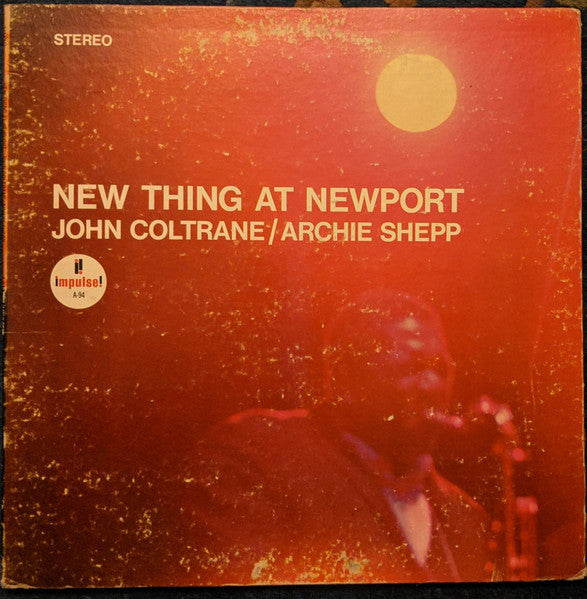 John Coltrane, Archie Shepp – New Thing At Newport LP vinyl record, image 1 of 5