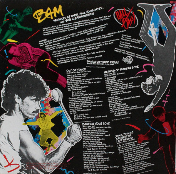 Daryl Hall & John Oates – Big Bam Boom LP vinyl record, image 2 of 6