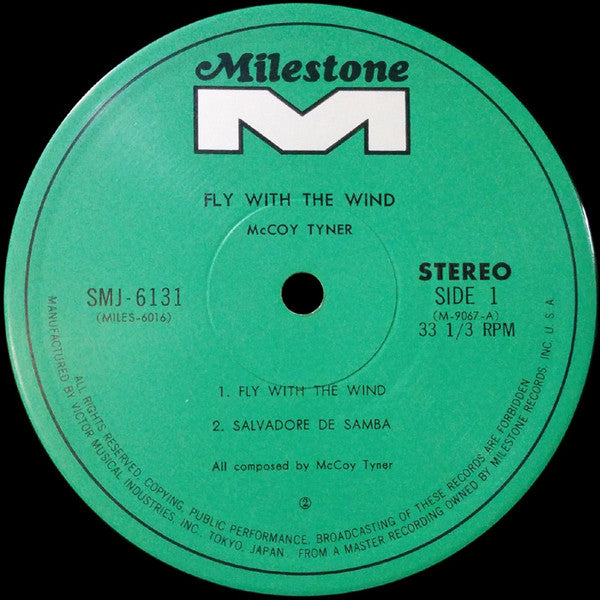 McCoy Tyner – Fly With The Wind LP vinyl record, image 6 of 10