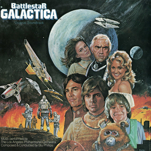 Various – Battlestar Galactica (Original Soundtrack) LP vinyl record, image 1 of 4