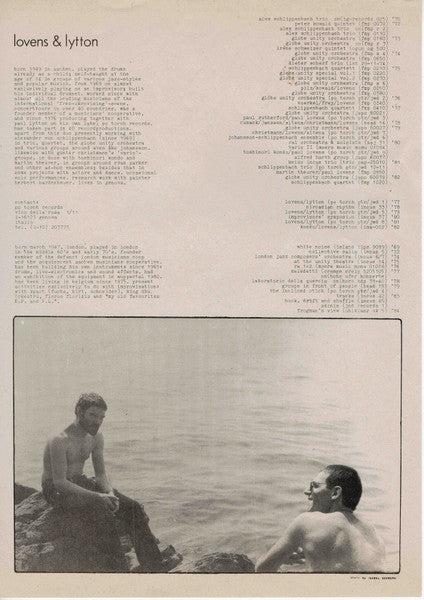 Paul Lytton – The Inclined Stick LP vinyl record, image 4 of 7