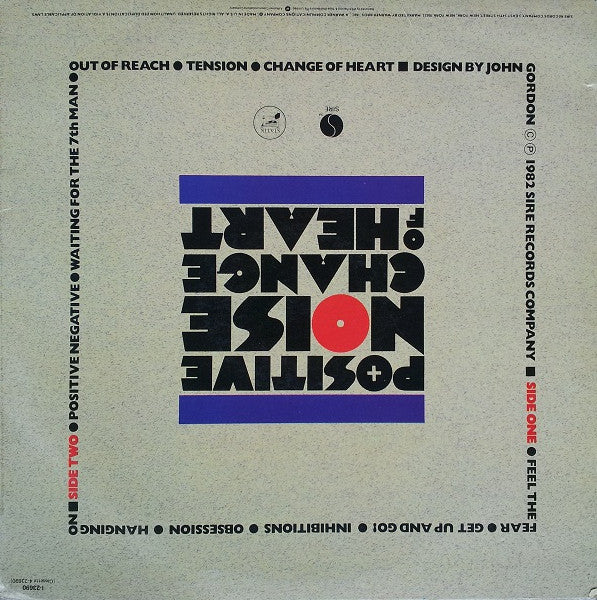 Positive Noise – Change Of Heart LP vinyl record, image 2 of 4