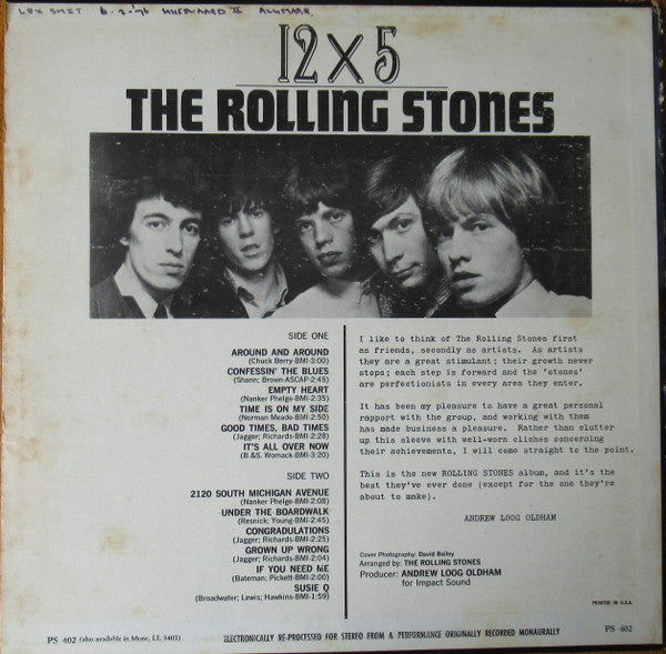 The Rolling Stones – 12 X 5 LP vinyl record, image 2 of 6