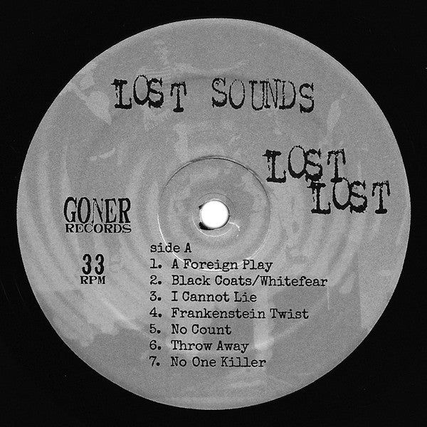 Lost Sounds – Lost Lost LP vinyl record, image 3 of 9