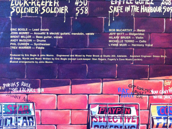 Eric Bogle, John Munro, Brent Miller – When The Wind Blows LP vinyl record, image 3 of 5