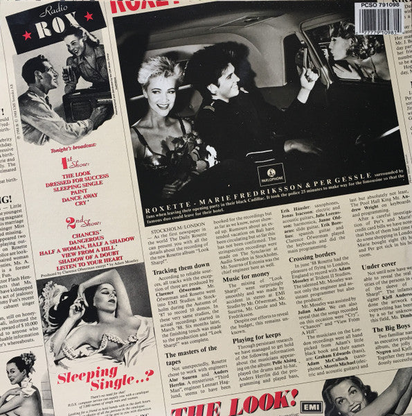 Roxette – Look Sharp! LP vinyl record, image 2 of 6