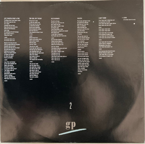 Graham Parker – The Mona Lisa's Sister LP vinyl record, image 7 of 7