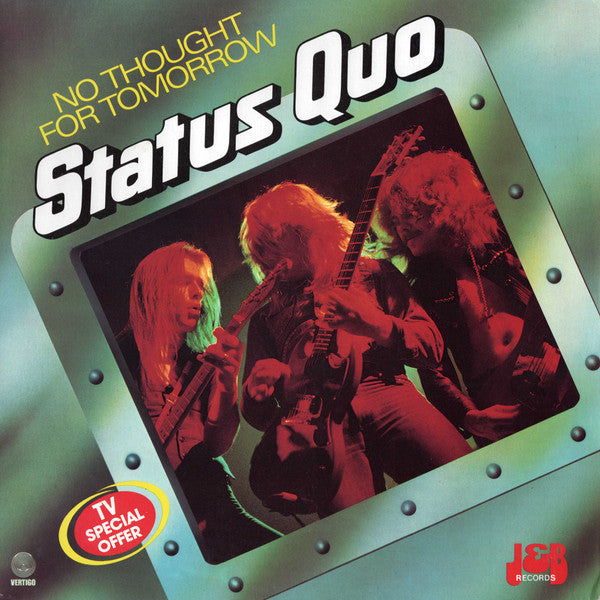 Status Quo – No Thought For Tomorrow LP vinyl record, image 1 of 4