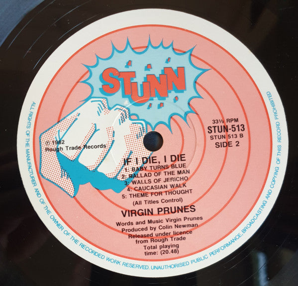 Virgin Prunes – ...If I Die, I Die LP vinyl record, image 4 of 8