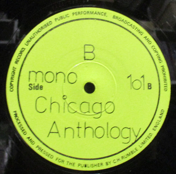 Various – Chicago Anthology LP vinyl record, image 5 of 9