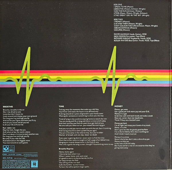 Pink Floyd – The Dark Side Of The Moon LP vinyl record, image 2 of 6