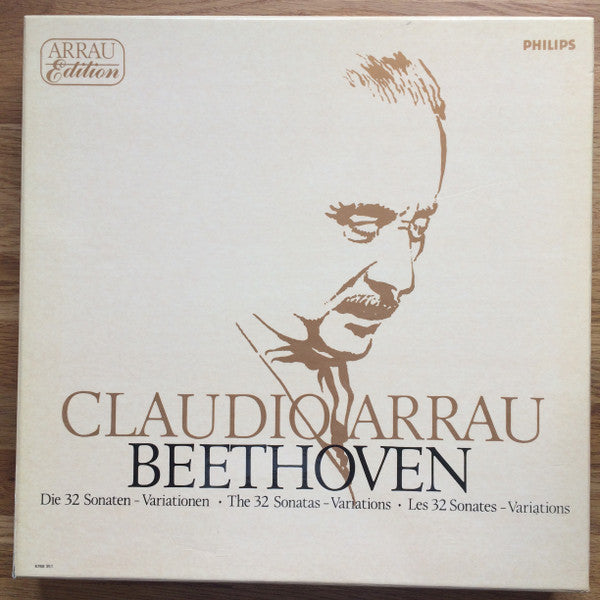 Claudio Arrau, Ludwig van Beethoven – Die 32 Sonaten - Variationen = The 32 Sonatas - Variations = Les 32 Sonates - Variations (14xLP) LP vinyl record, image 1 of 4