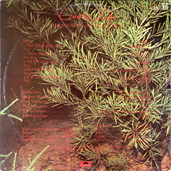 Roxy Music – Country Life LP vinyl record, image 2 of 6
