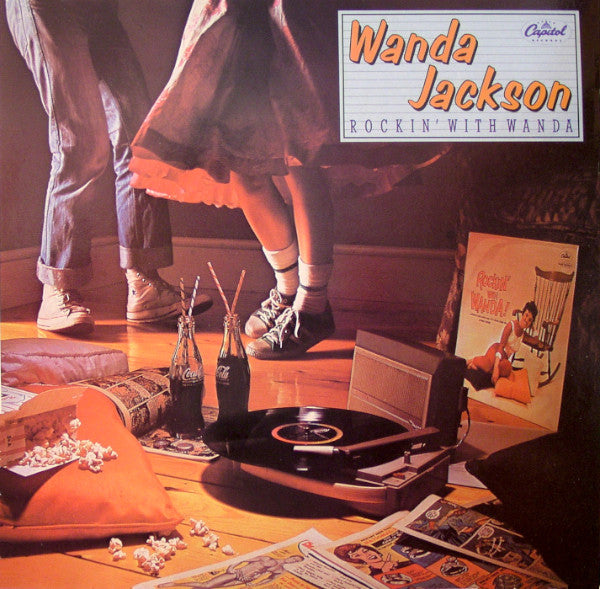 Wanda Jackson – Rockin' With Wanda LP vinyl record, image 1 of 4