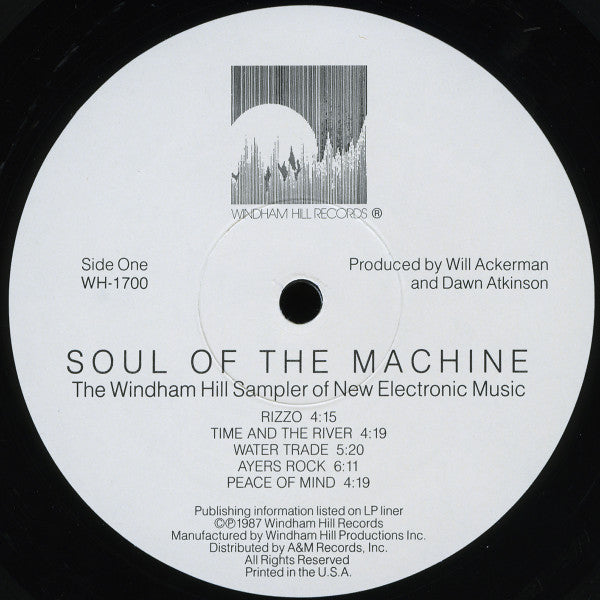 Various – Soul Of The Machine (The Windham Hill Sampler Of New Electronic Music) LP vinyl record, image 3 of 5
