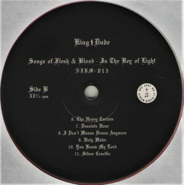 King Dude – Songs Of Flesh & Blood - In The Key Of Light LP vinyl record, image 5 of 7