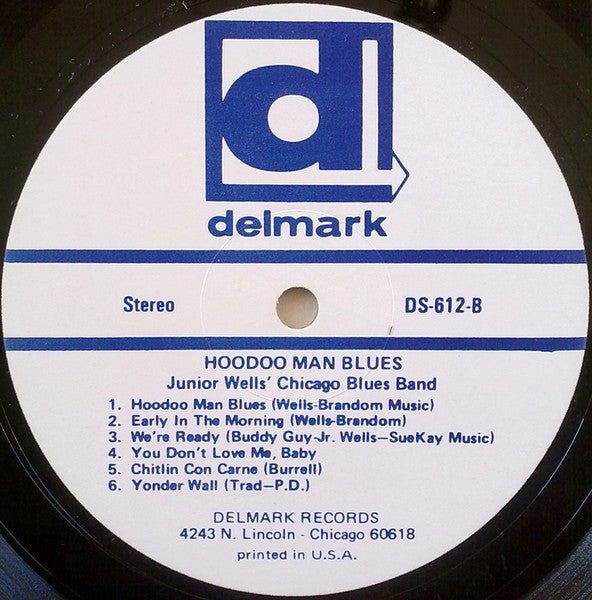 Junior Wells' Chicago Blues Band, Buddy Guy – Hoodoo Man Blues LP vinyl record, image 4 of 7