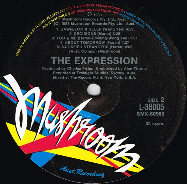 The Expression – The Expression LP vinyl record, image 4 of 6