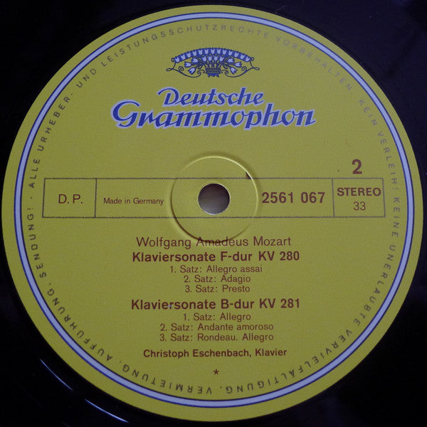 Wolfgang Amadeus Mozart, Christoph Eschenbach – Sonaten - Gesamtausgabe · Complete · Integrale (7xLP) LP vinyl record, image 4 of 10