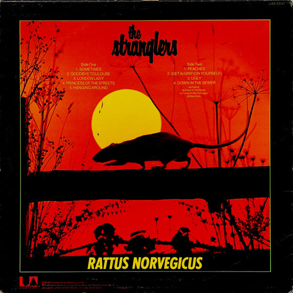 The Stranglers – Stranglers IV (Rattus Norvegicus) LP vinyl record, image 2 of 6